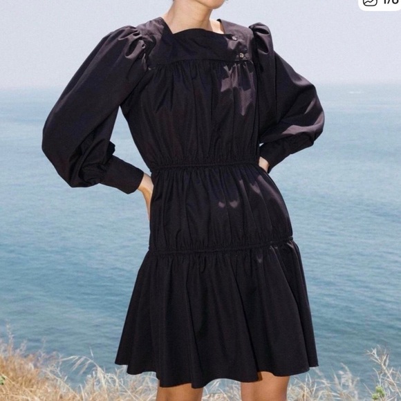 Ciao Lucia Dresses & Skirts - Ciao Lucia Alessandra Tiered Mini Dress in black size S